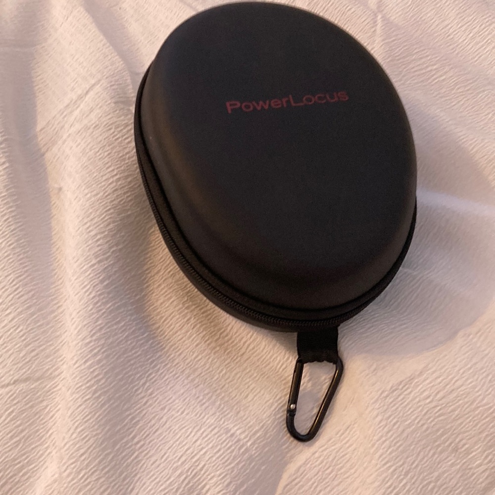 Purple and Black Headphones (bluetooth)